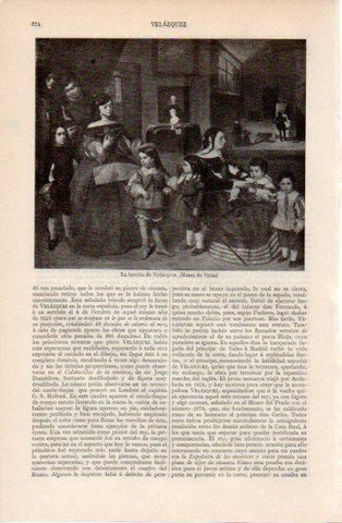 LAMINA V40451: La familia de Velazquez