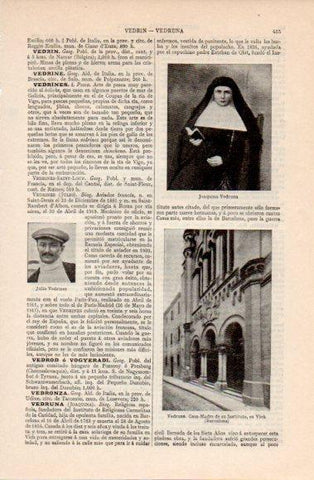 LAMINA V40424: Casa Madre Joaquina Vedruna en Vich