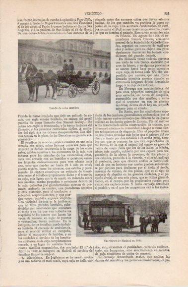 LAMINA V40432: Un rippert de Madrid en 1882