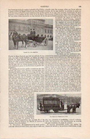 LAMINA V40432: Un rippert de Madrid en 1882
