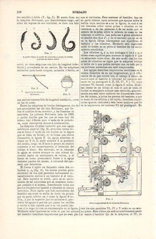 LAMINA V40627: Maquina Hellmann para bordado