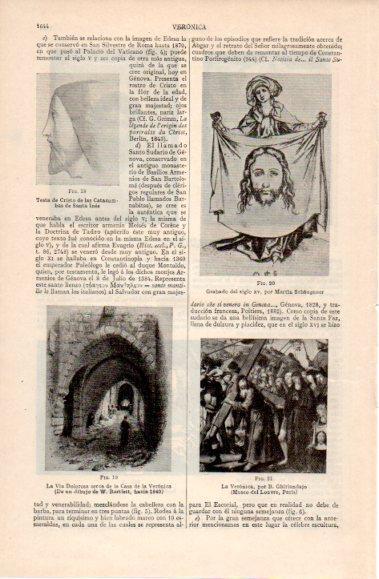 LAMINA V40615: La Veronica por B. Ghirlandajo