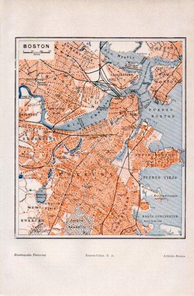 LAMINA V40667: Plano de Boston