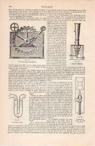 LAMINA V40537: Ventilador, rueda de cajones de Zellner