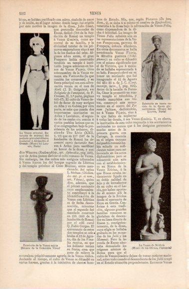 LAMINA V40539: Venus oriental de Medicis y asiria