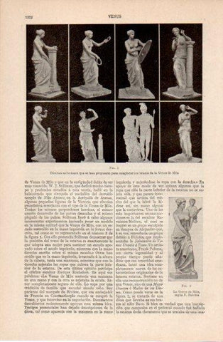 LAMINA V40541: Brazos de la Venus de Milo