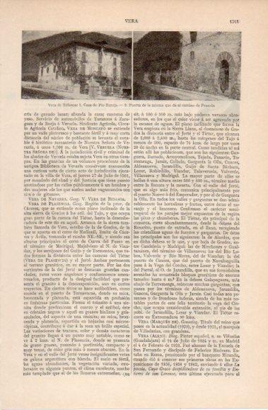 LAMINA V40546: Casa de Pio Baroja en Vera de Bidasoa
