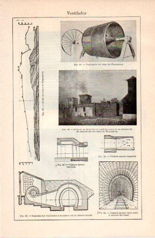 LAMINA V40585: Tunel y ventilador de Hauenstein