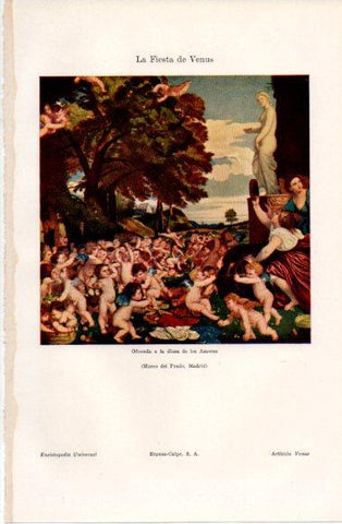 LAMINA V40571: La Fiesta de Venus