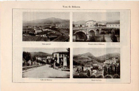 LAMINA V40573: Vistas de Vera de Bidasoa