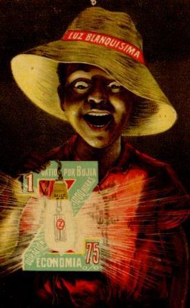 POSTAL PV10858: Publicidad Luz blanquisima bombilla Z