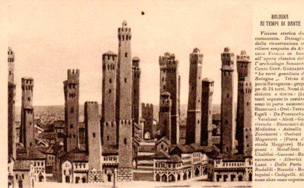 POSTAL PV10860: Ai Tempi di Dante, Bologna