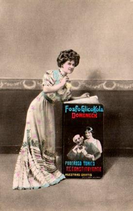 POSTAL PV10850: Publicidad Fosfo Glicokola Domenech