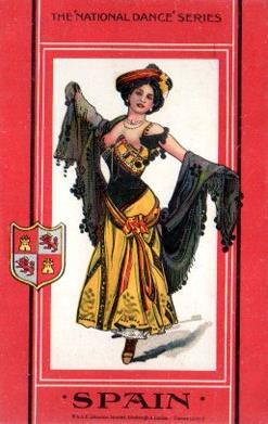 POSTAL PV10833: The National Dance Series SPAIN
