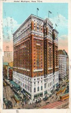 POSTAL PV10837: Hotel McAlpin, New York