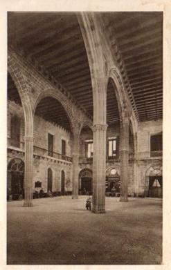 POSTAL PV10839: La Lonja de Barcelona, interior