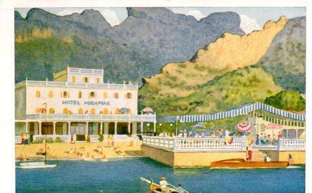 POSTAL PV10869: Hotel Miramar en Puerto Pollensa, Mallorca
