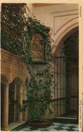 POSTAL PV10898: Rincon patio andaluz, Sevilla