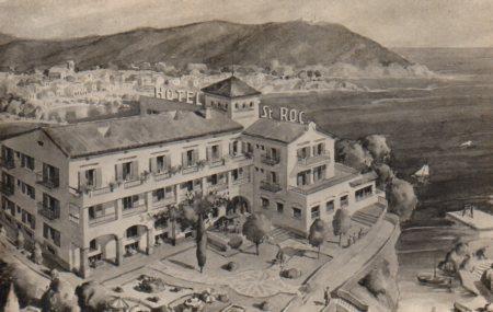 POSTAL PV10899: Hotel St. Roca en Calella de Palafrugell