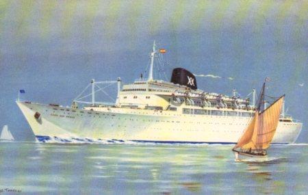 POSTAL PV10902: Barco Cabo San Roque Cabo San Vicente
