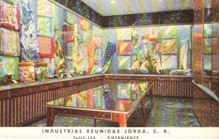POSTAL PV10906: Industrias Reunidas Jorda, S.A. en Onteniente
