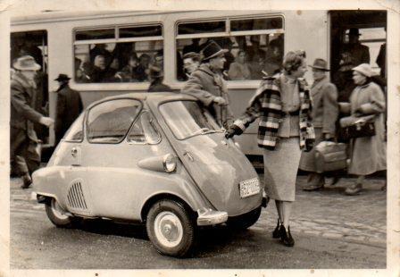 POSTAL PV10909: Motocoupe BMW Isetta