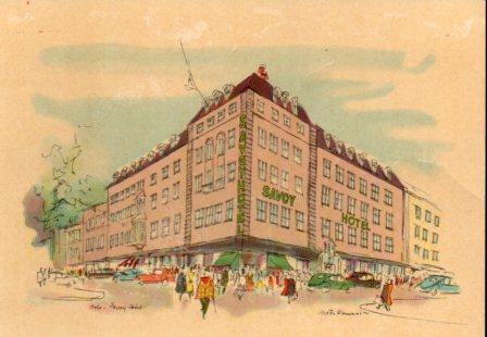 POSTAL PV10910: Hotel Savoy, Oslo