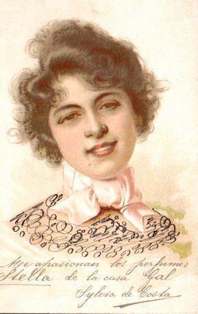 POSTAL PV10874: Publicidad perfumes Stella casa Gal Sylvia de Costa