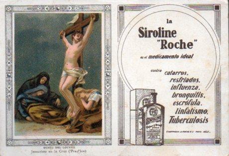 POSTAL PV10879: Publicidad La Siroline Roche