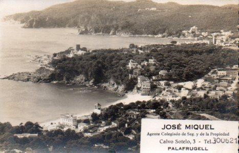 POSTAL PV10884: Publicidad Jose Miquel Agente Colegiado en Palafrugell