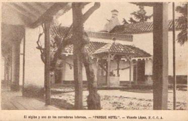 POSTAL PV10765: Allgibe y corredores del Parque Hotel