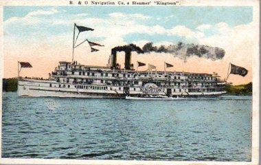 POSTAL PV10768: R & O Navigation Co Steamer Kingston