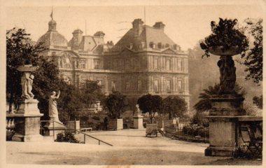 POSTAL PV10772: Le Palais et Jardin du Luxembourg