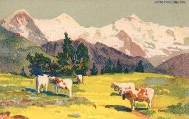 POSTAL PV10773: Jungfraugruppe