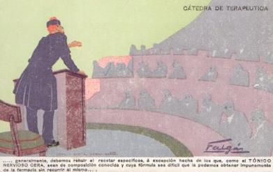 POSTAL PV10780: Publicidad Tonico Nervioso Cera
