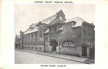 POSTAL PV10761: Iveagh Trust Public Baths, Bridge Road Dublin
