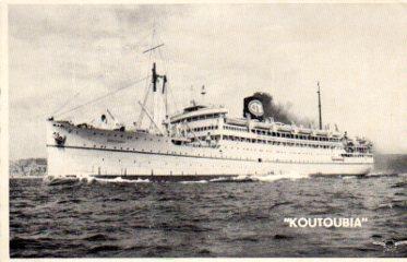 POSTAL PV10758: Paquebot Koutoubia