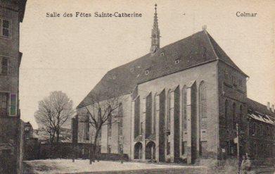 POSTAL PV10815: Salle des Fetes Sainte-Catherine, Colmar
