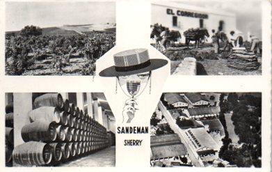 POSTAL PV10817: Sandeman vineyards & bodegas, Jerez de la Frontera
