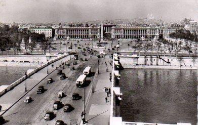 POSTAL PV10818: Pont de la Concorde, Paris