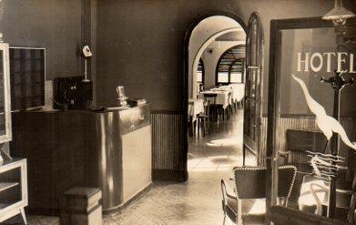 POSTAL PV10803: Hotel Albatros interior, Playa de Aro