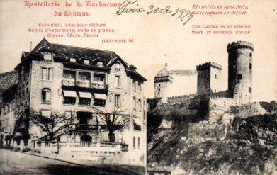 POSTAL PV10791: Hostellerie de la Barbacane du Chateau