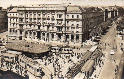 POSTAL PV11034: Zurich, Paradeplatz