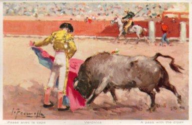 POSTAL PV11039: Corrida de toros. Veronica