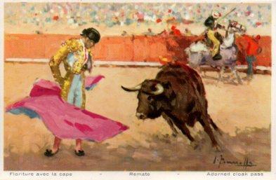 POSTAL PV11042: Corrida de toros. Remate