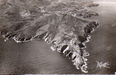 POSTAL PV11018: Le Cap Bear vers Port Vendres vue aerienne