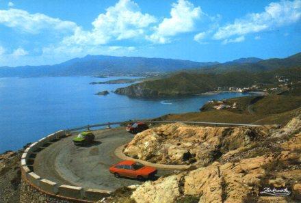 POSTAL PV11070: Detalle de la costa de Colera