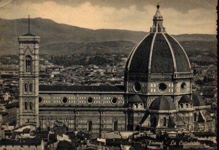 POSTAL PV11077: La Catedral de Florencia