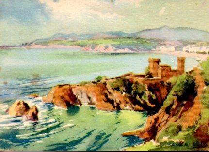 POSTAL PV11083: Playas de Lloret de Mar por Ramon Reig 