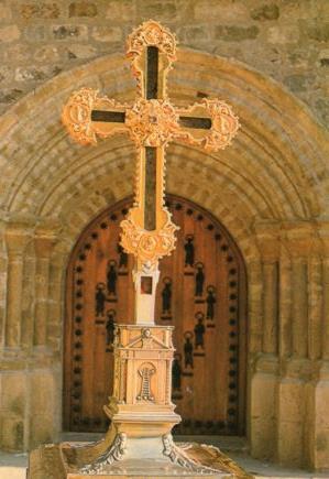 POSTAL PV11085: Lignum Crucis, Monasterio de Santo Toribio de Liebana